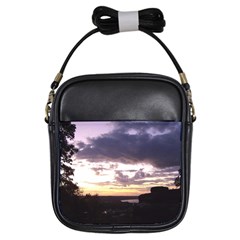  Sunset Over The Valley Girl s Sling Bag by Majesticmountain