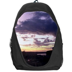  Sunset Over The Valley Backpack Bag by Majesticmountain