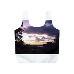  Sunset Over The Valley Reusable Bag (s) by Majesticmountain