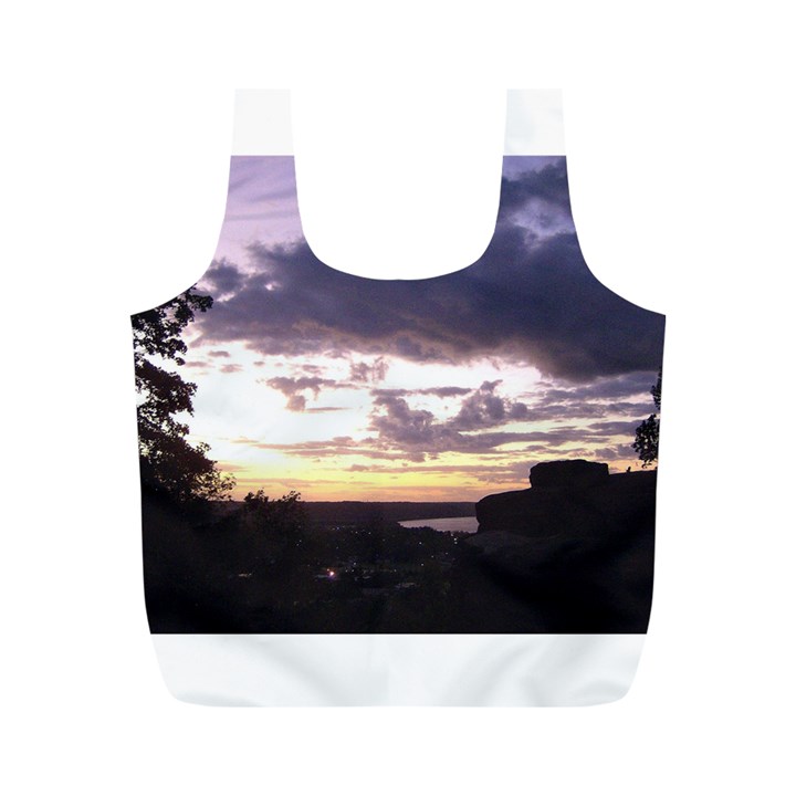  Sunset Over The Valley Reusable Bag (M)