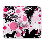 Fantasy In Pink Large Mouse Pad (Rectangle) Front