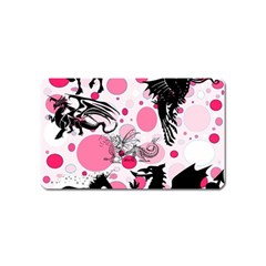 Fantasy In Pink Magnet (name Card)