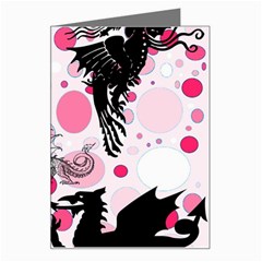 Fantasy In Pink Greeting Card