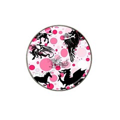 Fantasy In Pink Golf Ball Marker (for Hat Clip) by StuffOrSomething