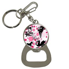 Fantasy In Pink Bottle Opener Key Chain by StuffOrSomething