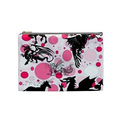 Fantasy In Pink Cosmetic Bag (medium) by StuffOrSomething