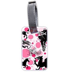 Fantasy In Pink Luggage Tag (two Sides)