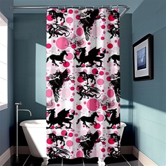 Fantasy In Pink Shower Curtain 36  X 72  (stall)