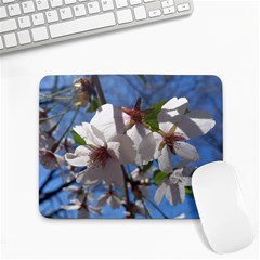 Cherry Blossoms Small Mouse Pad (rectangle) by DmitrysTravels