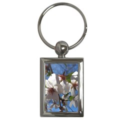 Cherry Blossoms Key Chain (rectangle) by DmitrysTravels