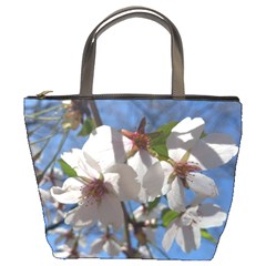 Cherry Blossoms Bucket Handbag