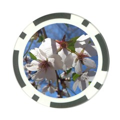 Cherry Blossoms Poker Chip (10 Pack) by DmitrysTravels