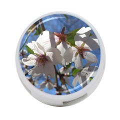 Cherry Blossoms 4-port Usb Hub (one Side)