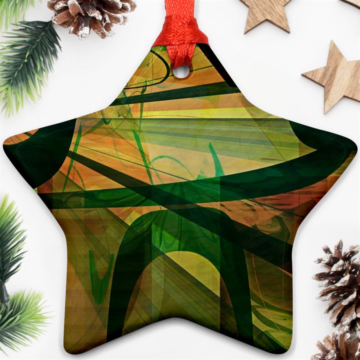 Untitled Star Ornament (Two Sides)