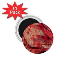 Grey And Red 1 75  Button Magnet (10 Pack) by Zuzu