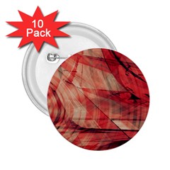 Grey And Red 2 25  Button (10 Pack)