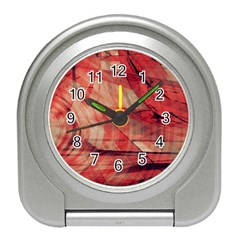 Grey And Red Desk Alarm Clock