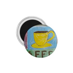 Kaffe Painting 1 75  Button Magnet