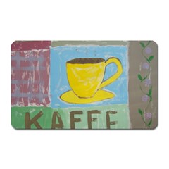 Kaffe Painting Magnet (rectangular)