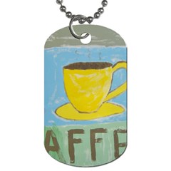 Kaffe Painting Dog Tag (one Sided)