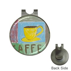 Kaffe Painting Hat Clip With Golf Ball Marker by StuffOrSomething