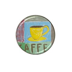 Kaffe Painting Golf Ball Marker (for Hat Clip) by StuffOrSomething