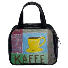 Kaffe Painting Classic Handbag (two Sides) by StuffOrSomething