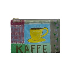 Kaffe Painting Cosmetic Bag (medium) by StuffOrSomething