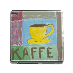 Kaffe Painting Memory Card Reader With Storage (square) by StuffOrSomething