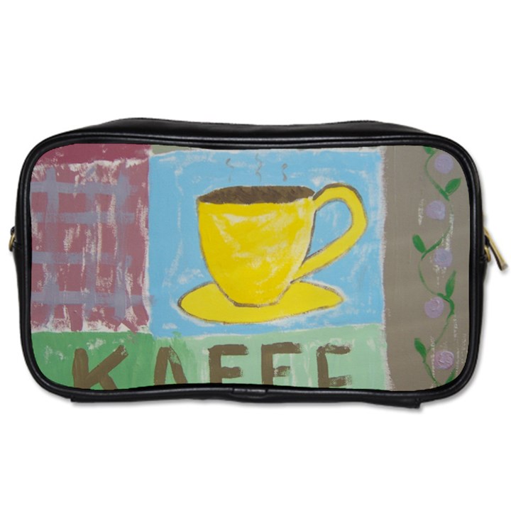 Kaffe Painting Travel Toiletry Bag (One Side)