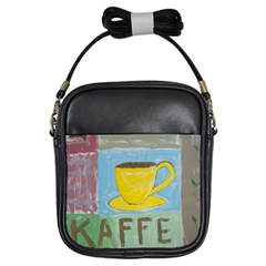 Kaffe Painting Girl s Sling Bag by StuffOrSomething