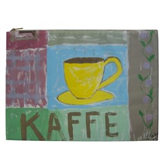 Kaffe Painting Cosmetic Bag (xxl) by StuffOrSomething