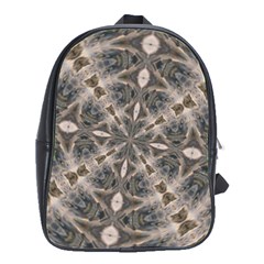 Flowing Waters Kaleidoscope School Bag (large) by Fractalsandkaleidoscopes