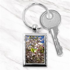 Cherry Blossoms Key Chain (rectangle) by DmitrysTravels