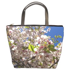 Cherry Blossoms Bucket Handbag