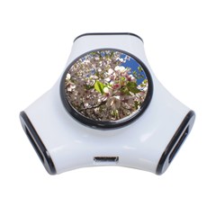 Cherry Blossoms 3 Port Usb Hub by DmitrysTravels