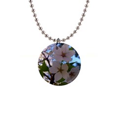 Sakura Button Necklace