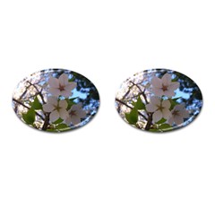 Sakura Cufflinks (oval)