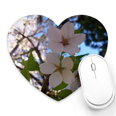 Sakura Mouse Pad (heart)