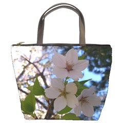 Sakura Bucket Handbag by DmitrysTravels