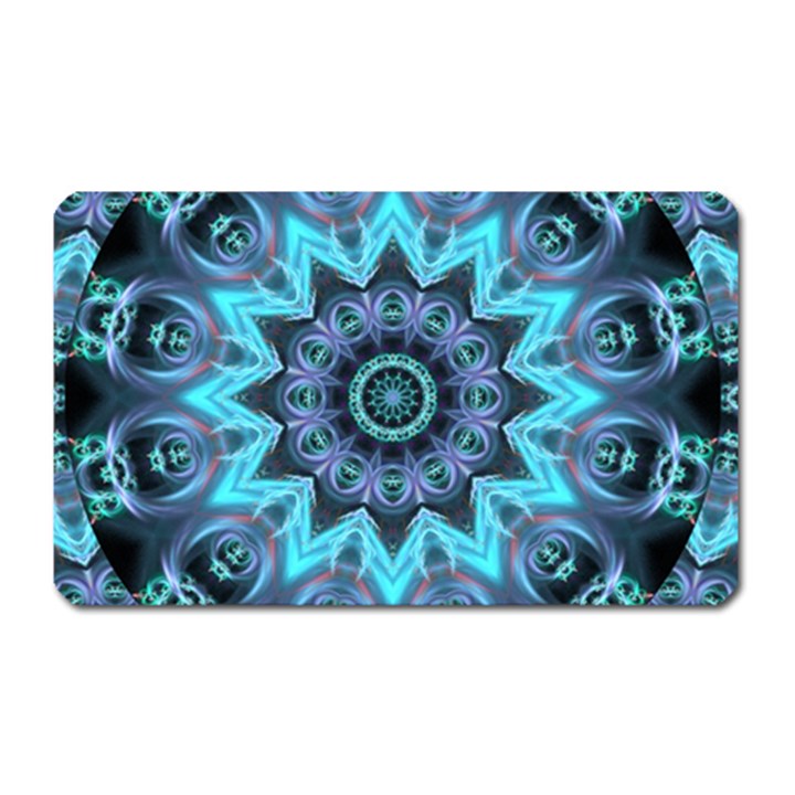 Star Connection, Abstract Cosmic Constellation Magnet (Rectangular)