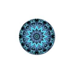 Star Connection, Abstract Cosmic Constellation Golf Ball Marker