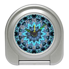 Star Connection, Abstract Cosmic Constellation Desk Alarm Clock by DianeClancy