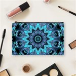 Star Connection, Abstract Cosmic Constellation Cosmetic Bag (Medium) Front