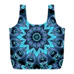 Star Connection, Abstract Cosmic Constellation Reusable Bag (L) Front