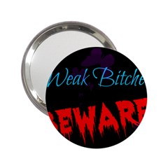 Beware Handbag Mirror (2 25 ) by Pannellgirlinc