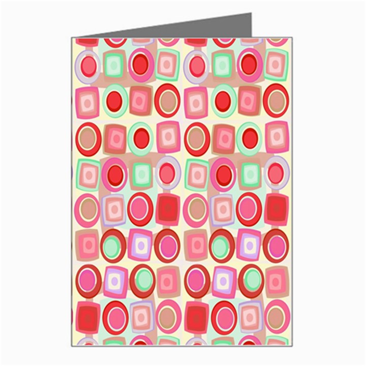 Far Out Geometrics Greeting Card