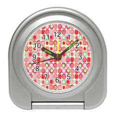 Far Out Geometrics Desk Alarm Clock by StuffOrSomething