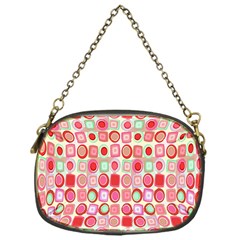 Far Out Geometrics Chain Purse (one Side) by StuffOrSomething