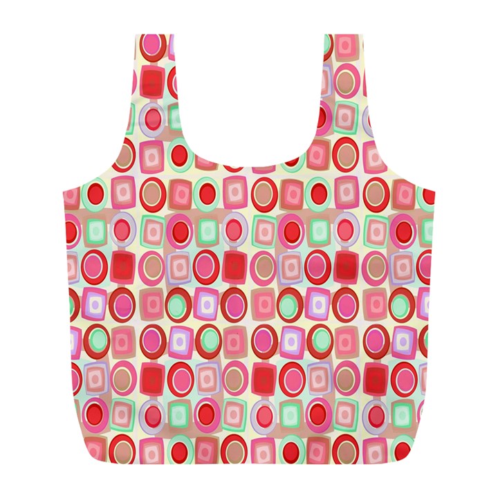 Far Out Geometrics Reusable Bag (L)